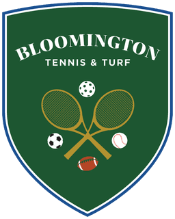 Bloomington Tennis and Turf Apparel banner logo